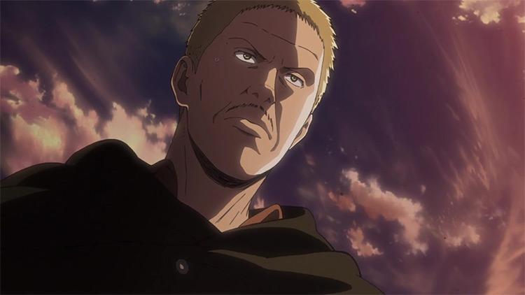 Hannes from Attack on Titan anime
