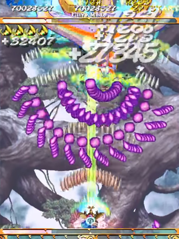 Mushihimesama gameplay