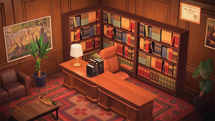 ACNH Gossberg Law Office from Phoenix Wright