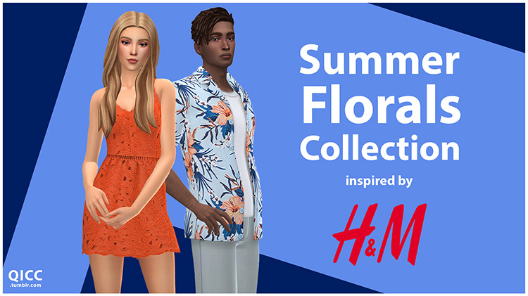 Summer Florals Collection TS4 CC