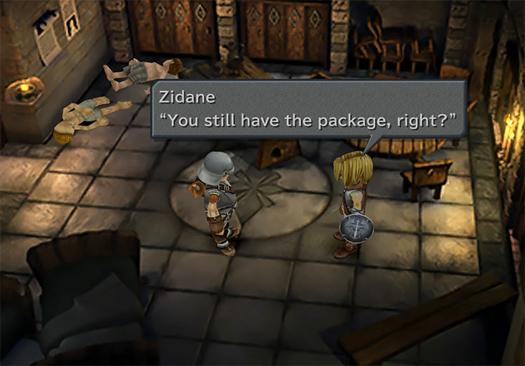 Zidane and Blank in FF9