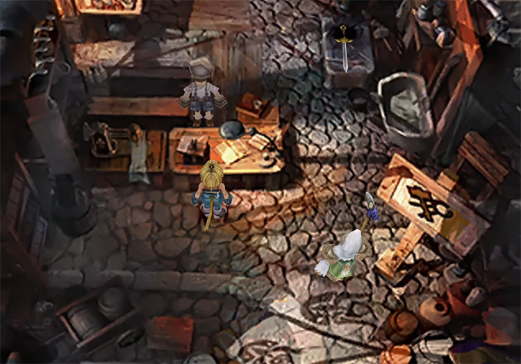 Synthesis shop in Final Fantasy IX
