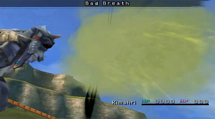 Kimahri's Bad Breath FFX screenshot
