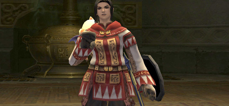 White mage character build in FFXI
