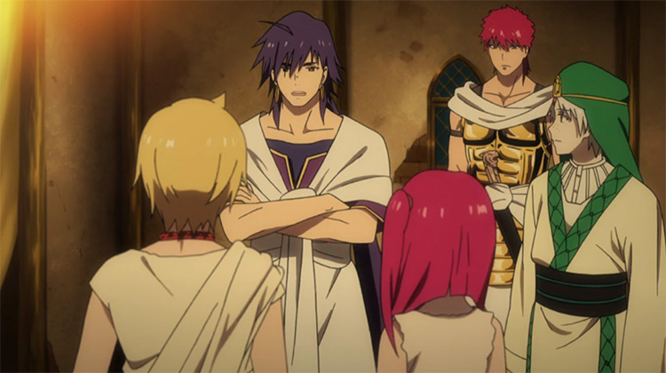 Magi: The Labyrinth of Magic A-1 Pictures anime