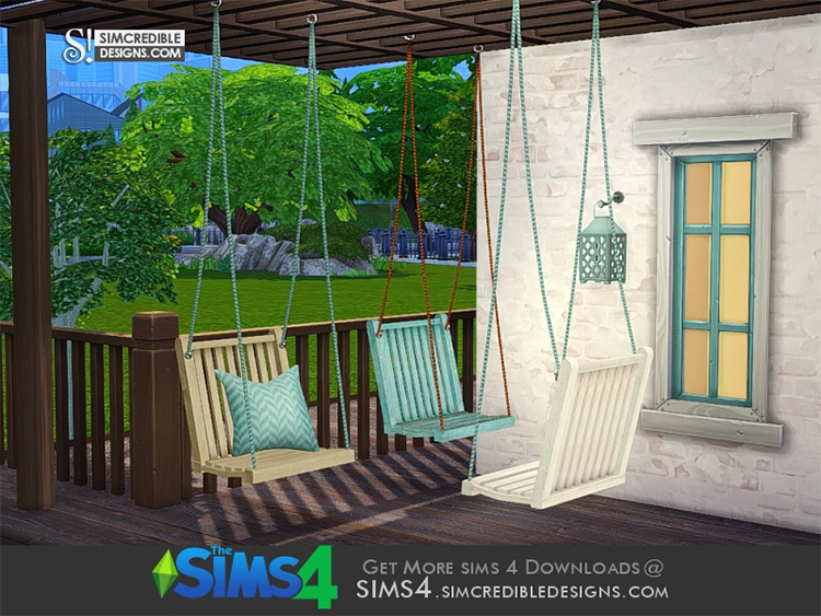Breezy Swing Chair Static for Sims 4