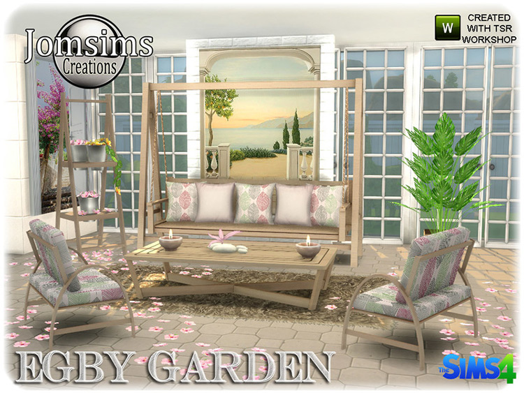 Egby Garden Sims 4 CC