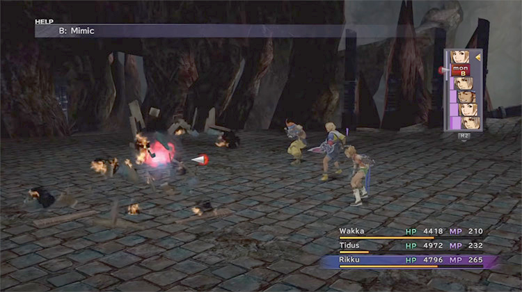 Mimic - Omega Ruins in Final Fantasy X