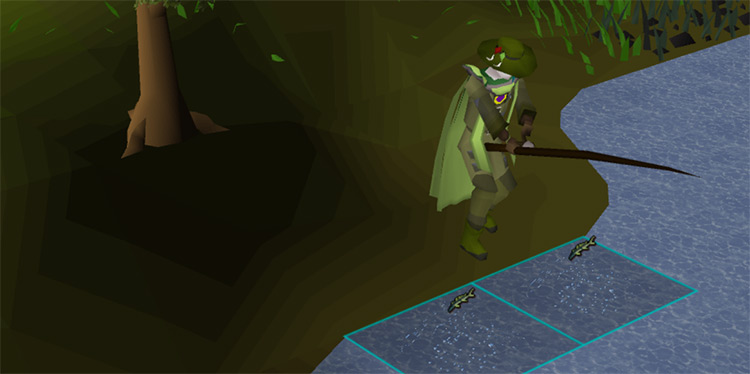 Fly Fishing With the Barbarian Rod / OSRS