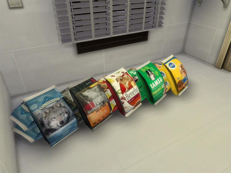 Realistic Bags of Dog Chow by xSarahsShadyx for The Sims 4