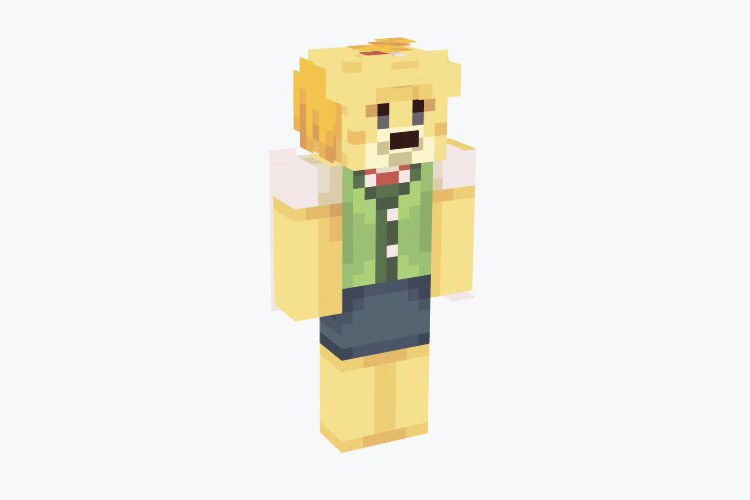 Isabelle Minecraft Skin