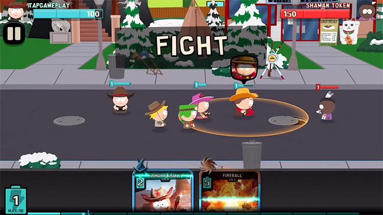 South Park: Phone Destroyer Gameplay Screenshot