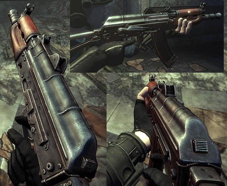 AKS-74u Fallout 3 Mod