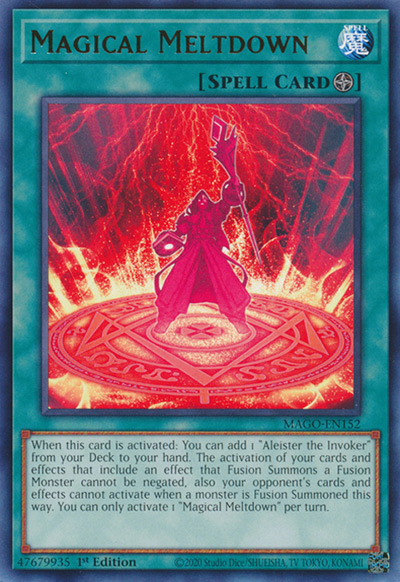 Magical Meltdown YGO Card
