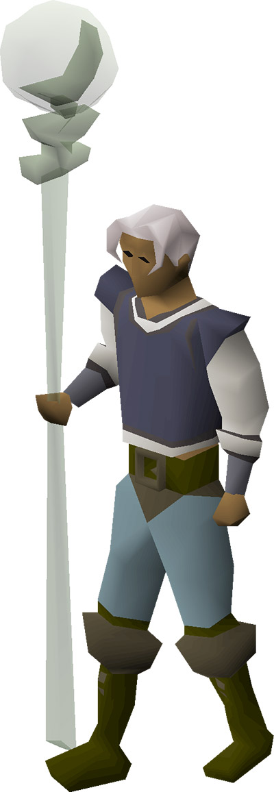 Staff of the Dead render from OSRS