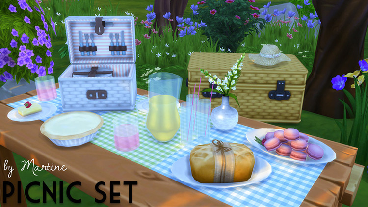 Picnic Set CC Preview for Sims 4