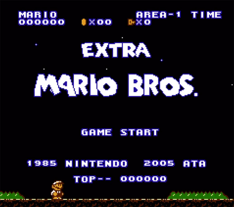 Extra Mario Bros Hack Screenshot
