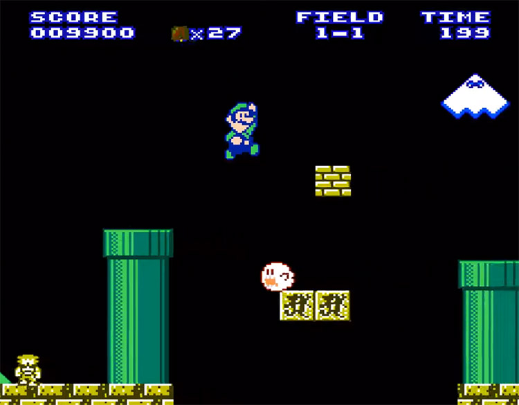 Luigi’s Chronicles NES Hack