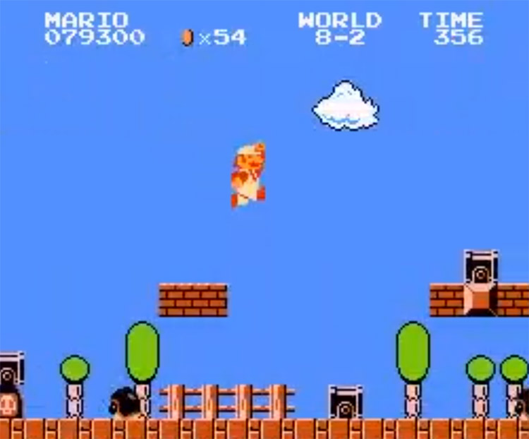Super Mario Bros: Time & Place ROM Screenshot