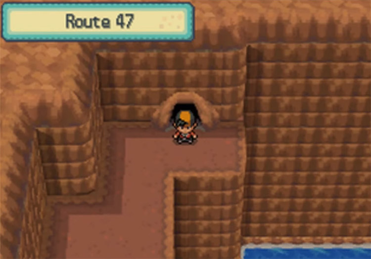 Route 47 Screenshot from Pokemon HeartGold