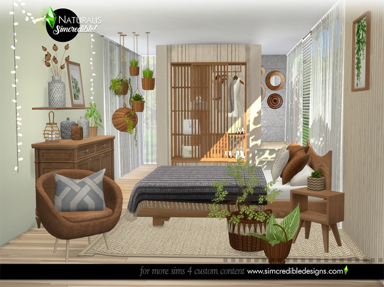Naturalis Bedroom / TS4 CC