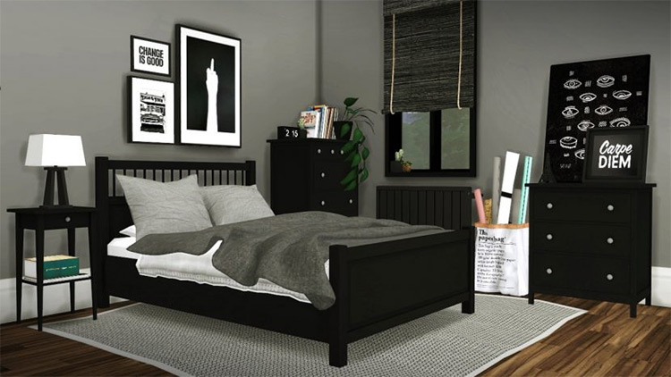 IKEA Hemnes Bedroom / TS4 CC