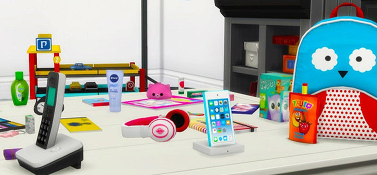 Sims 4 Kids & Baby Clutter Preview