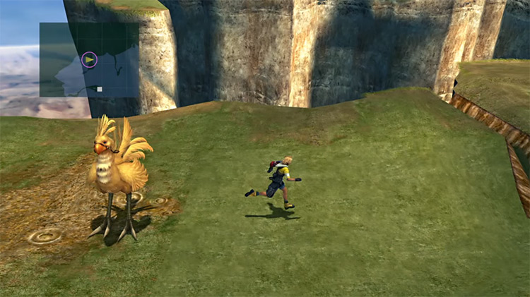 Calm Lands Overworld Screenshot in FFX