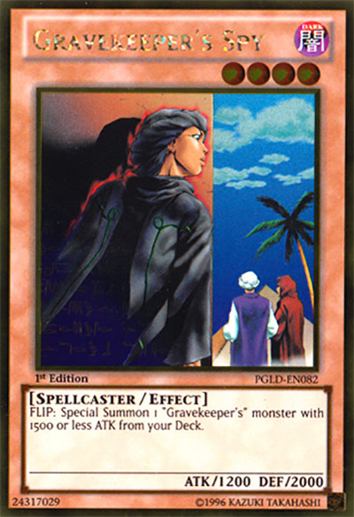 Gravekeepers Spy Yu-Gi-Oh Card