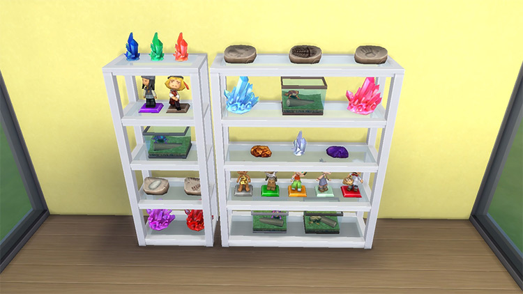 Grand Designs Collectible Shelf Sims 4 CC