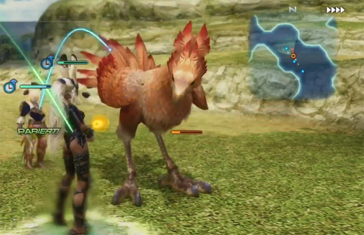 Lv99 Red Chocobo Battle in FF12 The Zodiac Age