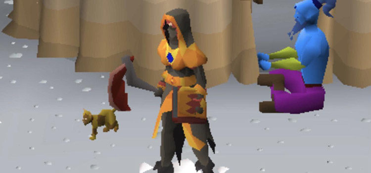 Tome of Fire Equipped in Old School RuneScape