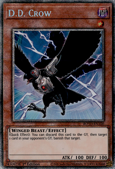 D.D. Crow Yu-Gi-Oh Card
