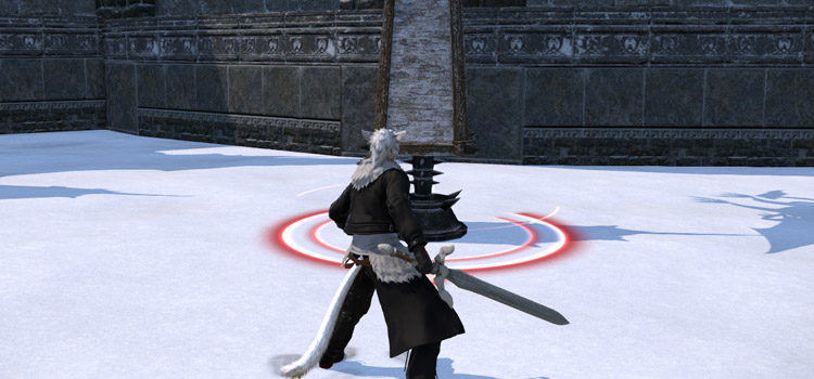 Positional Circle from Final Fantasy XIV