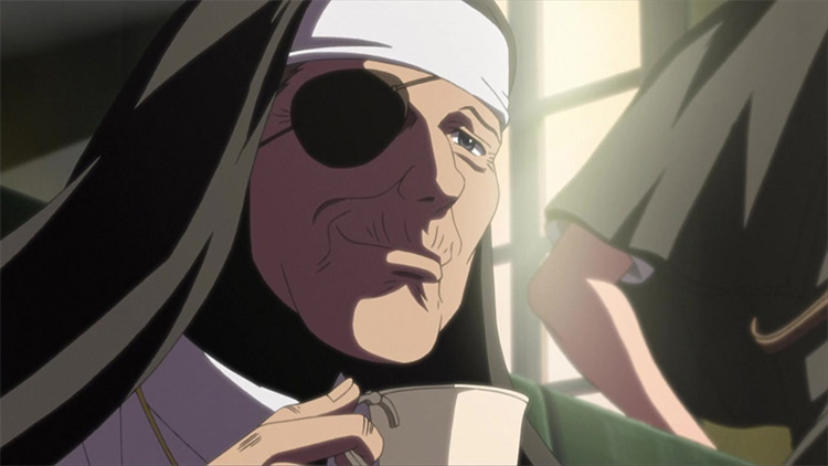 Sister Yolanda in Black Lagoon anime