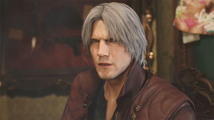 Dante in Devil May Cry game