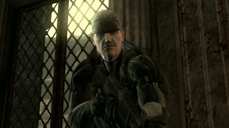 Solid Snake in Metal Gear Solid PlayStation game