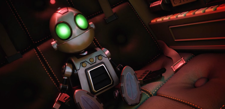 Clank in Ratchet & Clank PlayStation game