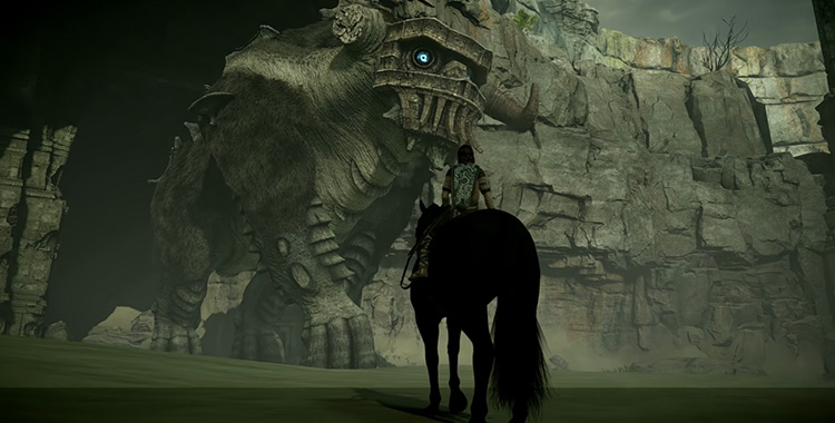 The Colossi - Shadow of the Colossus game screenshot