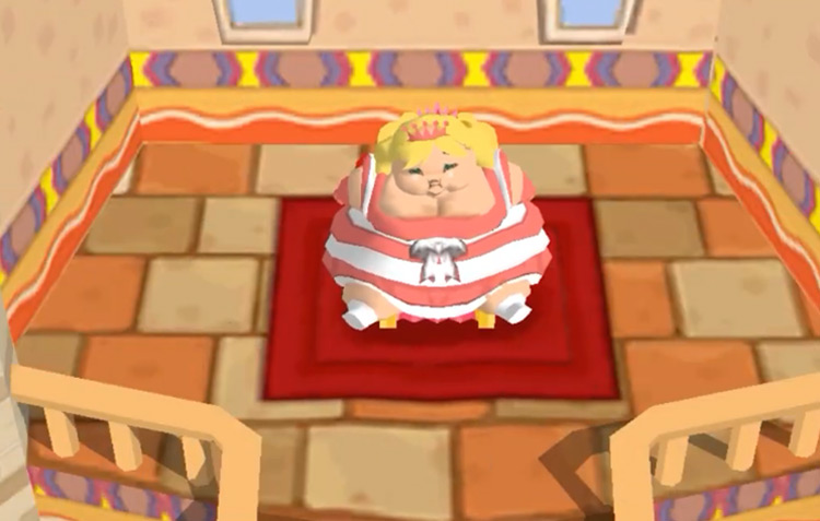 Princess Plump in Fat Princess game