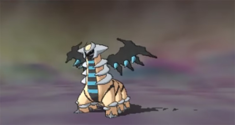 Shiny Giratina in Pokémon Omega Ruby and Alpha Sapphire