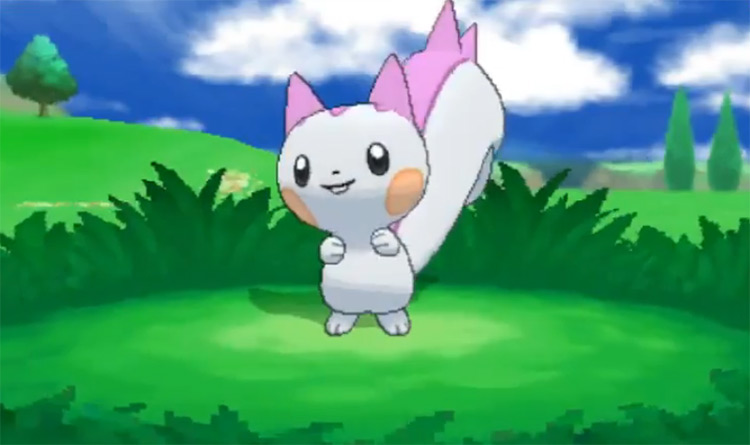 Shiny Pachirisu from Pokémon X and Y