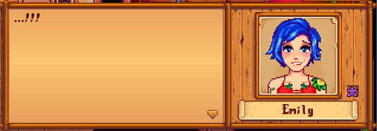 Emily with Tattoos Stardew Valley mod