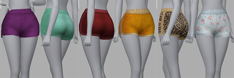 Tiramisu Shorts / Sims 4 CC