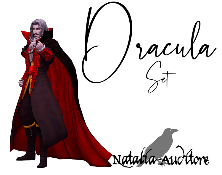 Dracula Set / Sims 4 CC