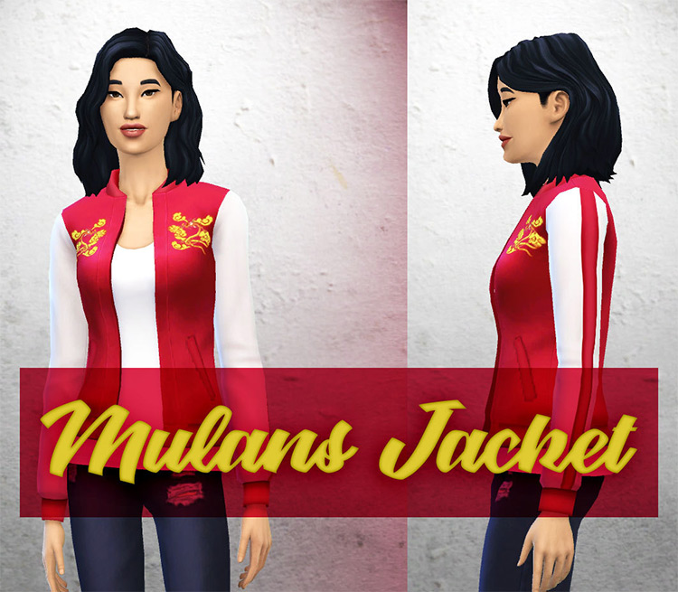 Mulan’s Jacket / Sims 4 CC
