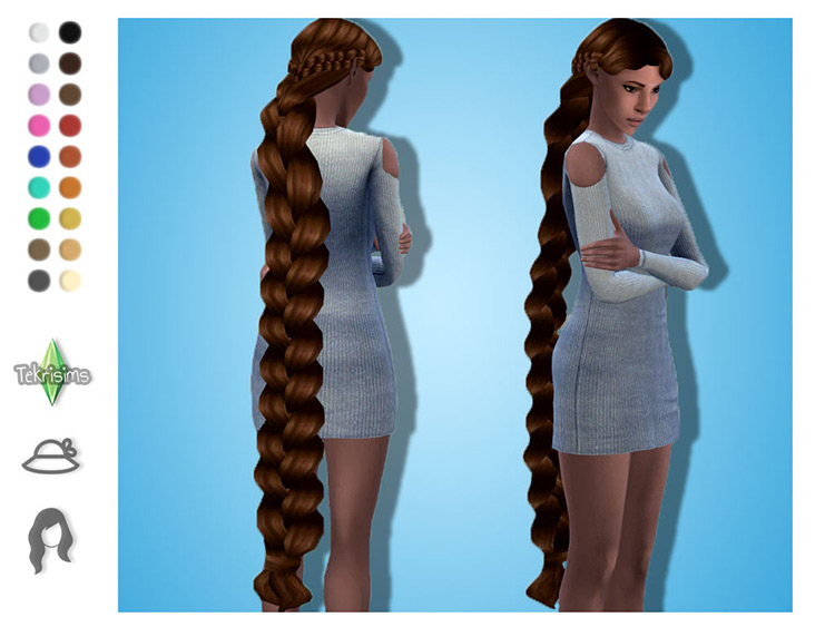 Rapunzel Hair / Sims 4 CC