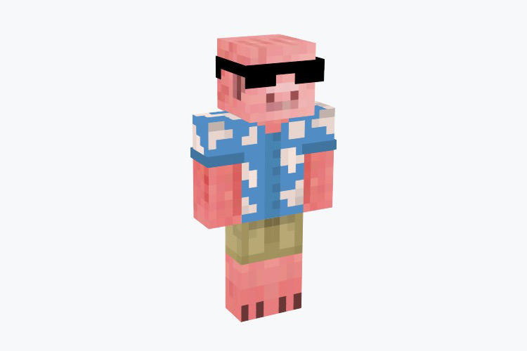 Summer Pig Skin For Minecraft