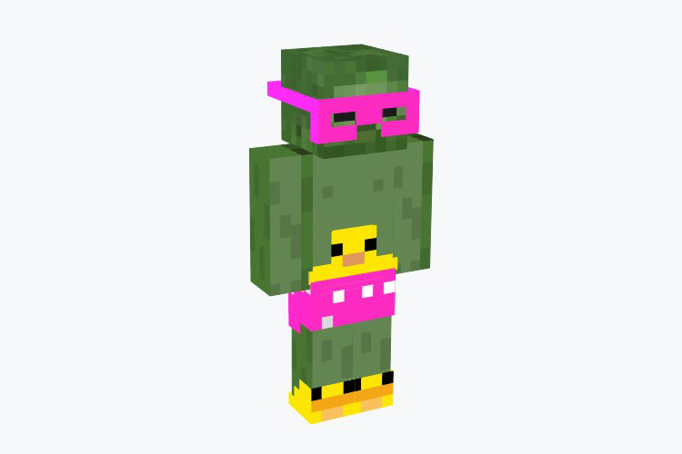 Zombie’s Day Off Skin For Minecraft