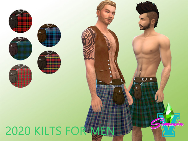 Kilts for Men / Sims 4 CC